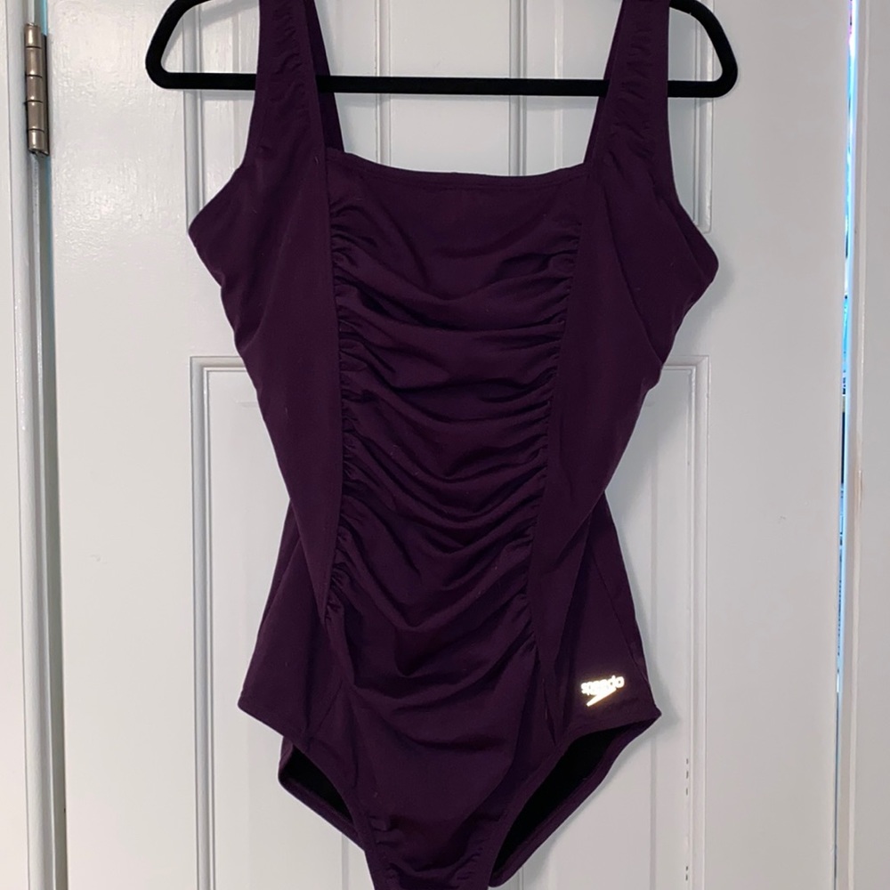 Square neck one piece